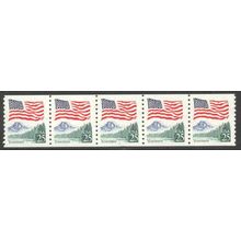 2280a 25c U.S. Flag Fine MNH PNC 13/5 V0650