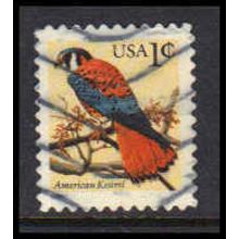 Used 2477 1c American Kestrel Fine W4716