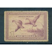 RW5 $1 Pintail Drake and Hen Alighting Fine MDG NA1719