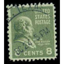 Used 813 8c Martin Van Buren Fine M078363