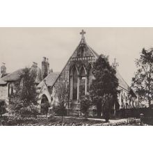 Doune Church Chapel Stirling Scottish Vintage Real Photo Postcar