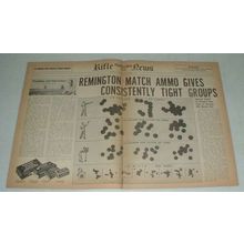 1947 Remington Match Ammunition Ad - Tight Groups