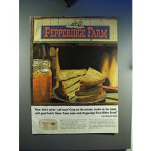 1965 Pepperidge Farm White Bread Ad - That's Toast!