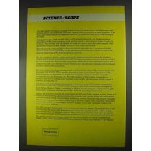 1967 Hughes Aircraft Ad - Odds Against Surveyor 5
