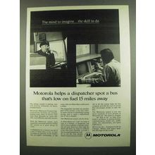 1974 Motorola Metrocom Transit Communication System Ad