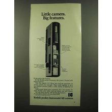 1974 Kodak Instamatic 60 Camera Ad - Big Features