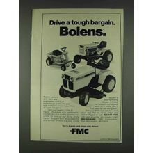 1978 FMC Bolens Riding Mowers Ad - Tough Bargain