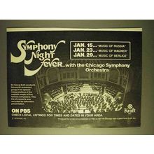 1979 Kraft PBS Symphony Night Fever Ad