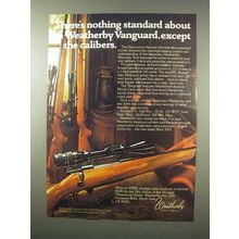 1979 Weatherby Vanguard and Mark XXII Rifles Ad