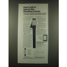 1985 Hamilton Ardmore Watch Ad - Don't Wait to Inherit