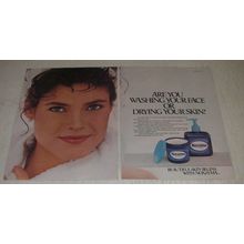 1986 Noxzema Skin Cream Ad - Are You Washing Your Face