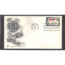 FDC Art Craft 1310 5c SIPEX (Cachet-U/A) CV41263