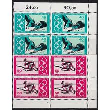 GERMANY BUND [1976] MiNr 0886-87 4er ( **/mnh ) [01] Olympiade