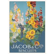 Jacob & Co Biscuits Robert Opie Advertising Postcard