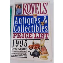 Kovels' Antiques & Collectibles Price List - 1995 paper back 1st edition