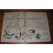 1956 Holiday Magazine Ad - Most everyone enjoys America's new leisure