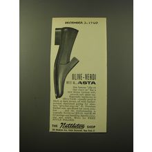 1960 Nettleton Shoes Advertisement - Olive-Verdi Elasta
