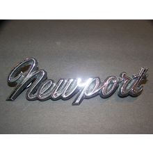1972 73 74 75 76 77 78 CHRYSLER NEWPORT EMBLEM OEM #2605362 1966