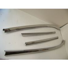 1962 OLDSMOBILE WAGON REAR GATE TRIM OEM 4 PCS