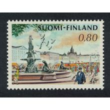Finland Birds Market Place Helsinki 80p 1972 MNH SG#800