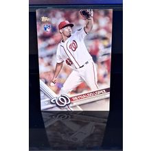 REYNALDO LOPEZ 2017 TOPPS ROOKIE BASEBALL CARD #120