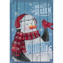 Make The Season Bright - CHRISTMAS GREETING CARD - 21274