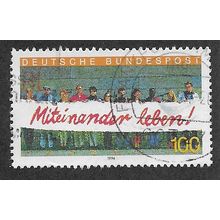 GER 1994 100pf 'INTEGRATION - LIVING TOGETHER' FINE USED (EBID60-508)
