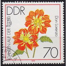 GERMANY DDR [1979] MiNr 2440 ( OO/used ) Blumen