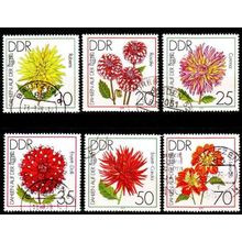 GERMANY DDR [1979] MiNr 2435-40 ( OO/used ) Blumen