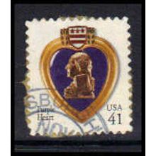 Used 4164 41c Purple Heart Fine W4918