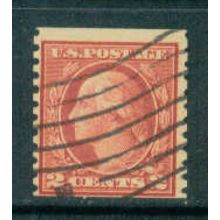 Used 492 2c George Washington Barely Clears A10086