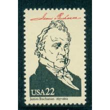 2217f 22c James Buchanan Fine MNH W3053 (9)