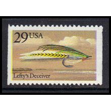 2548 29c Lefty's Deceiver Fly Very Fine MNH BPS KA9746