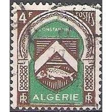 Algerie 1947 Michel 270 O Cote (2005) 0.30 € Armoirie Constantine Cachet rond