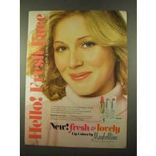 1975 Maybelline Fresh & Lovely Lip Colors Ad