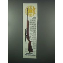 1982 Harrington & Richardson Model 865 Rifle Ad
