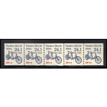 2266 24.1c Tandem Bicycle Fine MNH Dry Gum PNC 1/5 X1306