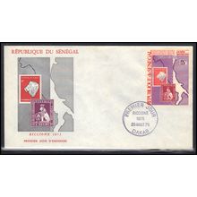 Cover Senegal Stamp (Cachet-U/A) Box0461