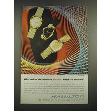 1958 Hamilton Watches Advertisement - Spectra, Ventura I and Everest