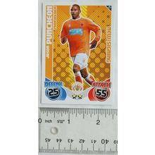 2010/11 Topps Match Attax Trading Card N11 Jason Puncheon, Blackpool