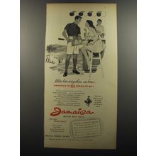 1956 Jamaica Tourist Board Ad - We've been everywhere, we know