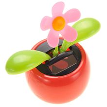 Solar Flower Toy (Pink)