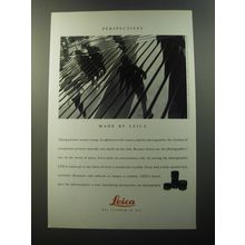 1992 Leica Camera Lenses Advertisement - Perspectives made by Leica