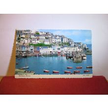 BRIXHAM, DEVON unused postcard by Bamforth ET. 5783 dated 1984 =