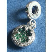 Genuine 925 Lucky charm for Pandora bracelet comes in a cute velvet pouch