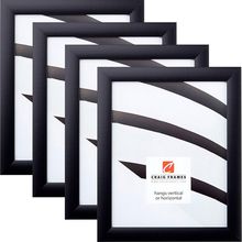 Craig Frames 1WB3BK 24 X 36 Inch Picture Frame, Black, Set of 4