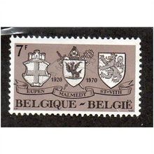 BEL 1970 7F 'EUPEN' FINE USED (EBID29*-125)