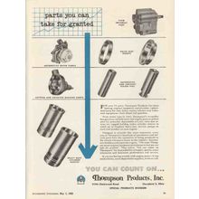 thompson products inc 1953 parts you can take for granted vintage ad