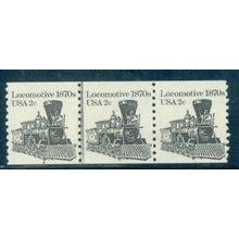 1897A 2c Locomotive Fine MNH Dry Gum CNP+1 Left 4 W0461