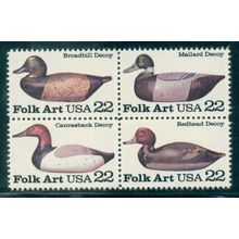 2138-2141 22c Decoys Fine MNH MA2002